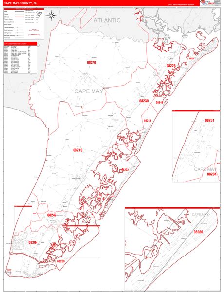 Map Books of Cape May County New Jersey - marketmaps.com