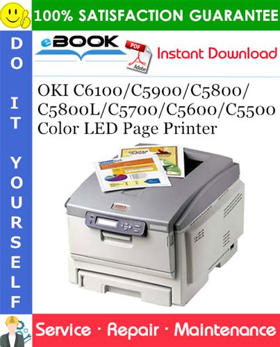 Oki C6100c5900c5800c5800lc5700c5600c5500 Color Led Page Printer