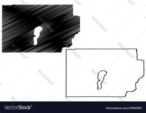 millard county state utah  county united vector image