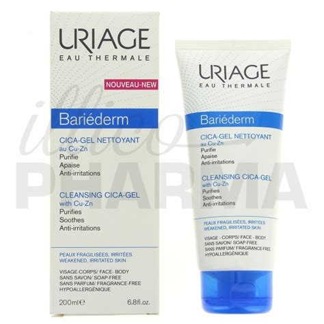 Bariéderm Cica gel nettoyant Uriage Soin du visage IllicoPharma