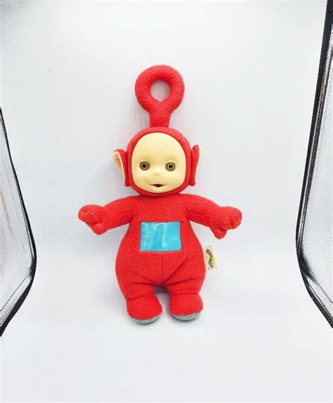 Red Teletubby Plush Po Teletubby Plush Po Plush Po Toy Red Etsy