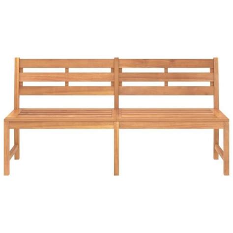 LEX Banc De Jardin 180 Cm Bois De Teck Solide Qqmora OVN52619