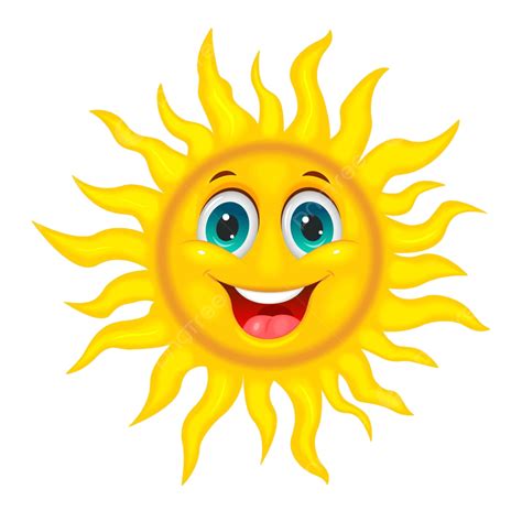 Smiley Joyful Sun Sun Bright Avatar Vector, Sun, Bright, Avatar PNG and Vector with Transparent ...