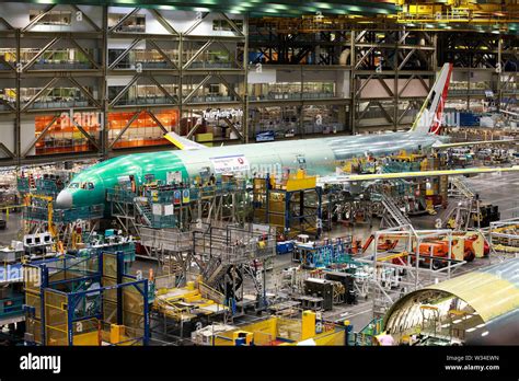 Boeing Everett Factory Inside 