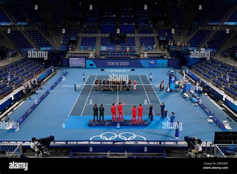 Bronze Medalists Marcus Daniell And Michael Venus From Left Of New