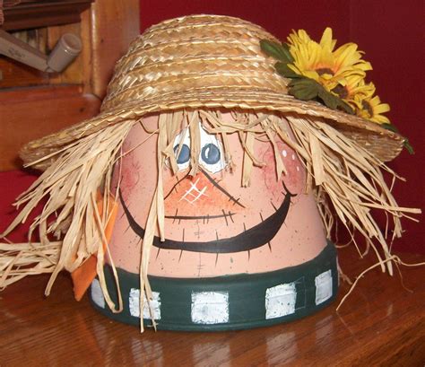 Cute Idea For A Smaller Version Of My Scarecrow For Customers Not