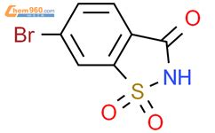 6 溴 1 2 苯异噻唑 3 2H 酮 1 1 二氧化物 6 Bromobenzo d isothiazol 3 2H one 1 1