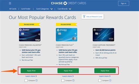 Chase Credit Card Login at creditcards.chase.com