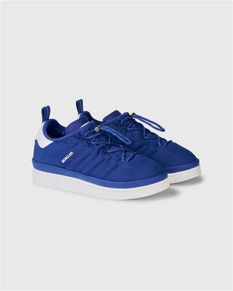 Moncler X Adidas Originals Campus Low Top Sneakers Blue