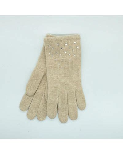 Natural Portolano Gloves For Women Lyst