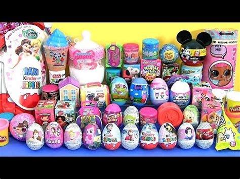 55 SURPRISE EGGS Huge Toys Collection With Mashems Fashems LOL Dolls