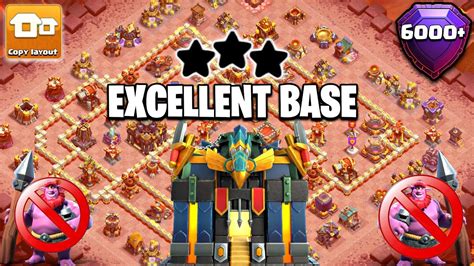 AFTER UPDATE Town Hall 17 WAR BASE LINK TH17 LEGEND BASE 2024