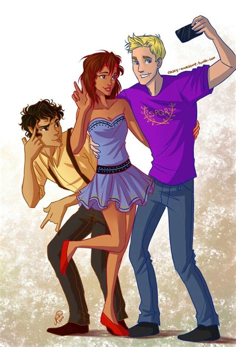 Leo Piper And Jason Pjo Hoo Helden Des Olymp Percy Jackson Und