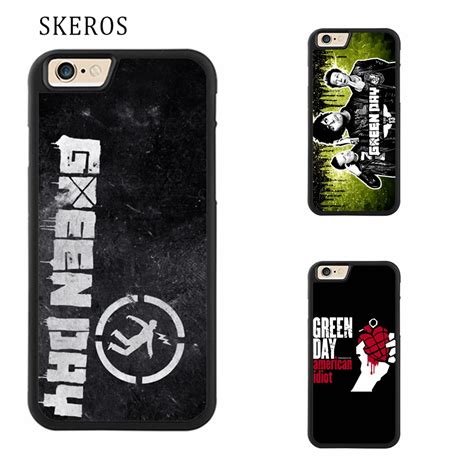 SKEROS Green Day Punk Rock Band Protective Cover Phone Case For Iphone