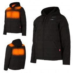 Veste Chauffante Ripstop Noire Sans Batterie Ni Chargeur Milwaukee M