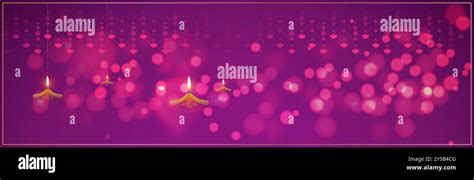 Vector Illustration Of Happy Diwali Decorative Background Template