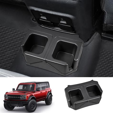 Amazon Jimen For Bronco Cup Holder Rear Dual Cup Holder Back Seat