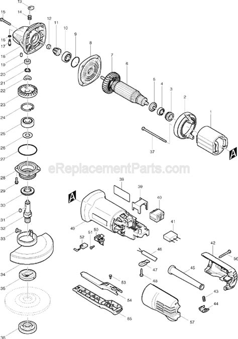 Makita Ga Spare Parts List Reviewmotors Co