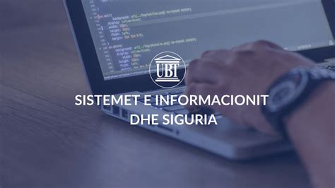 Sistemet E Informacionit Dhe Siguria