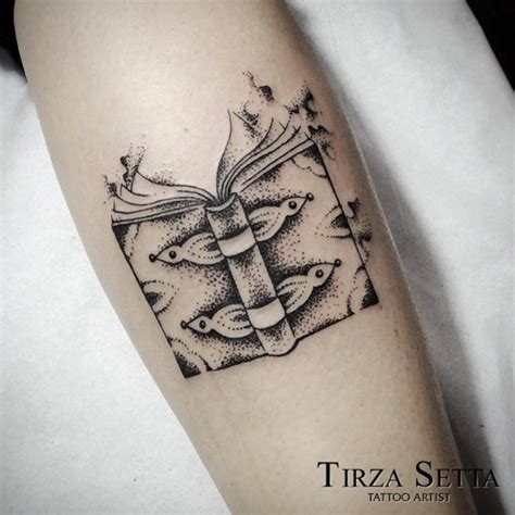 40+ Amazing Book Tattoos for Literary Lovers - TattooBlend