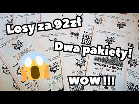 Ekspres Losy Lotto 2 pakiety za 92zł No jestem w szoku YouTube