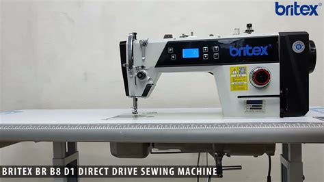 Britex Br B D Single Needle Direct Drive Lockstitch Sewing Machine