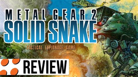 Metal Gear 2 Solid Snake For Msx Video Review Youtube