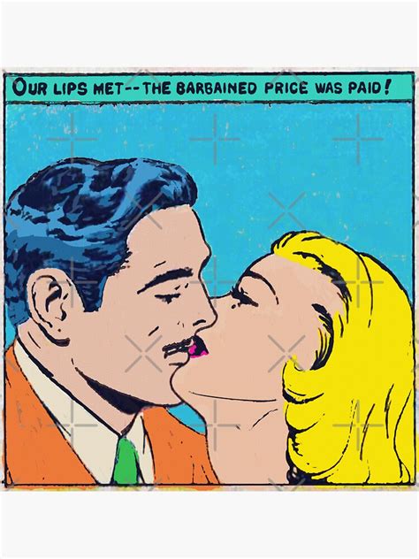 Comic Book Romance Retro Pop Art Style Sticker For Sale By