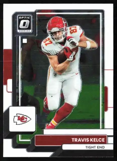 Donruss Optic Travis Kelce Kansas City Chiefs Eur