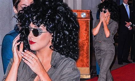 Lady Gaga Shows Off Sideboob In Seemingly Demure Jumpsuit Daily Mail Online