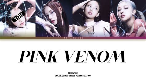 BLACKPINK PINK VENOM But You Are Jisoo Color Coded Lyrics Karaoke