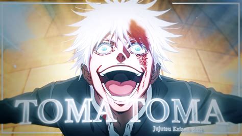 Toji Vs Gojo Round 2 Jujutsu Kaisen Toma Toma EDIT AMV YouTube