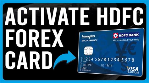 How To Activate Hdfc Forex Card How You Can Set Up Your Hdfc Forex