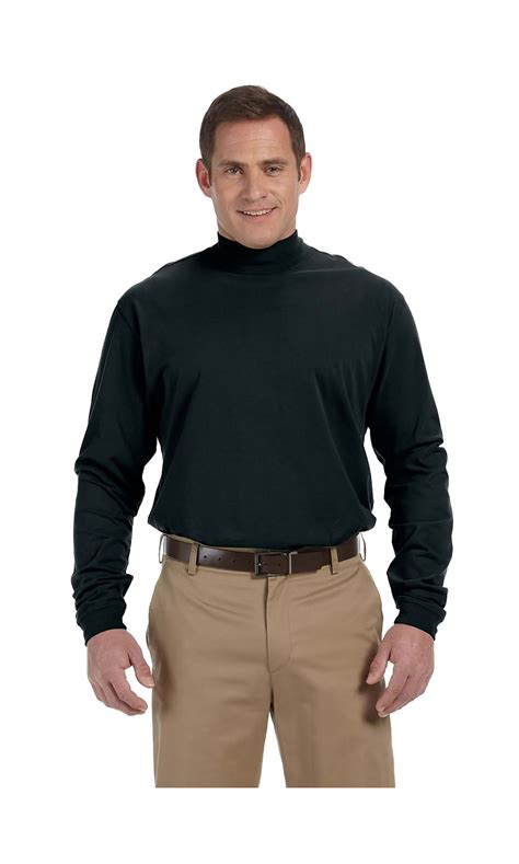 Devon Jones Sueded Men S Mock Turtleneck Jersey Style D420 Walmart