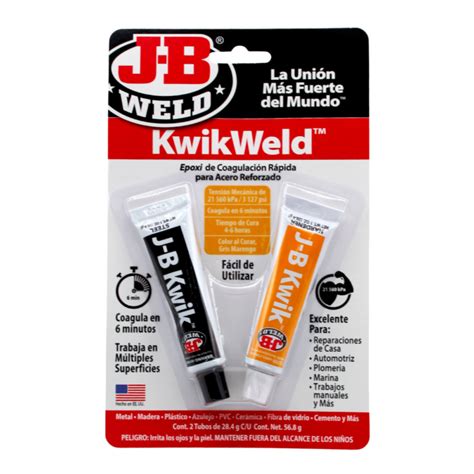 Adhesivo Epóxico Kwik 8276SPA Jb Weld 1 Oz Denko