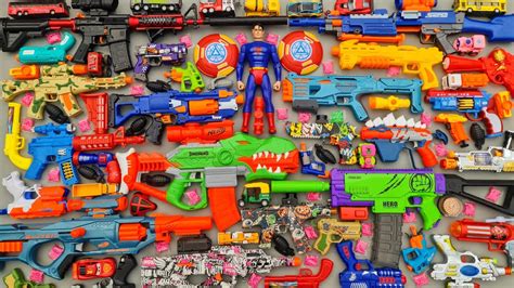 Collecting Sniper Gun Ak Gun Machine Gun Shotgun Nerf War Blaster Gun