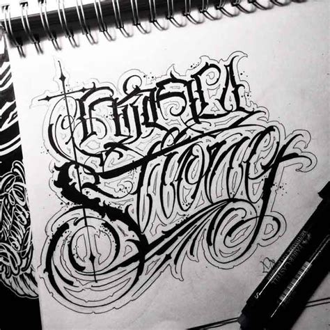 Chicano Tattoo Fonts