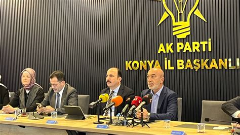 Ak Parti Konya L Ba Kan Hasan Ang Dan Aday Uyar S