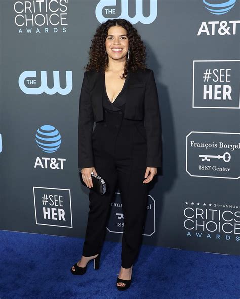 America Ferrera 2019 Critics Choice Awards • Celebmafia