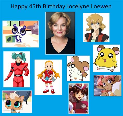 Happy 45th Birthday Jocelyne Loewen by SF64Rules91 on DeviantArt