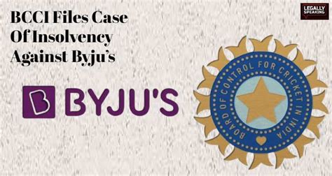 Bcci Files Case Of Insolvency Against Byjus