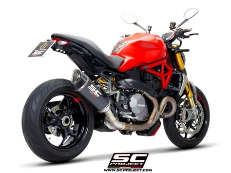 SC Project SC1 R Carbon Slip On Einddemper Euro4 Gekeurd DUCATI