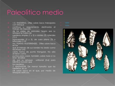 Industria Litica Paleolitico Inferior PPT Descarga Gratuita