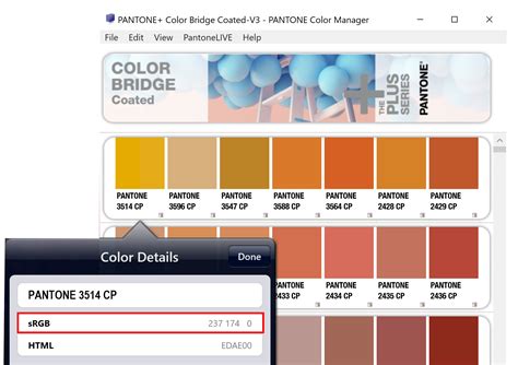 Pantone Guide Rgb Vs Pantone Color Manager Rgb Graphic Design Stack