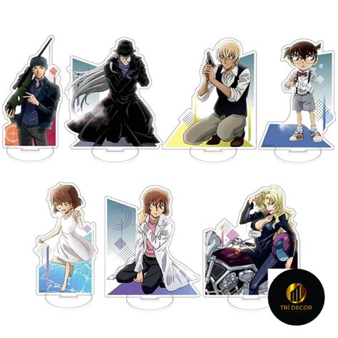 Standee Anime Detective Conan Stand Kudou Shinichi Mouri Ran Kkj Model