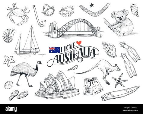 Australia Vector Symbols Stock Vector Image And Art Alamy