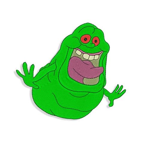 Ghostbusters Slimer Embroidery Design Machine Embroidery Designs And