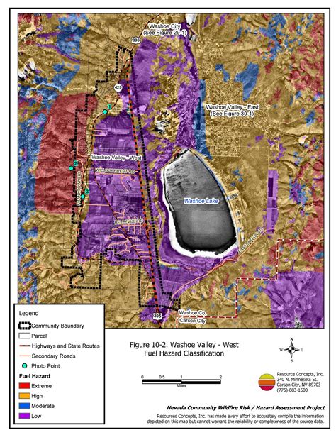 Table Of Contents Washoe County Fire Plan Nevada Community Wildfire