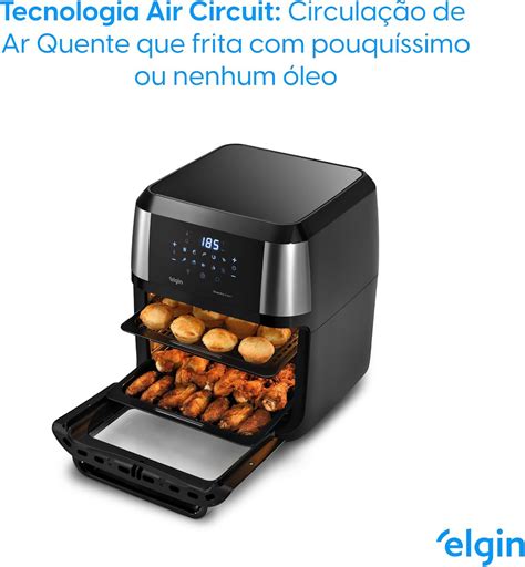 Fritadeira Forno Oven Fry Em Elgin Litros V Assa Frita Sem