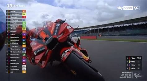 Bagnaias Double Overtake British Gp2023 Rmotogp